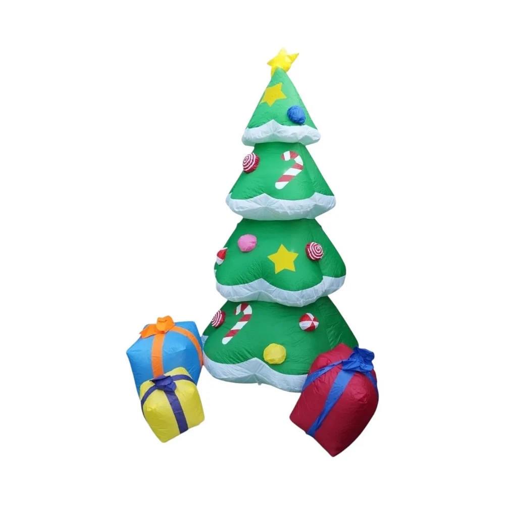 Aufblasbarer Tannenbaum – beleuchtet