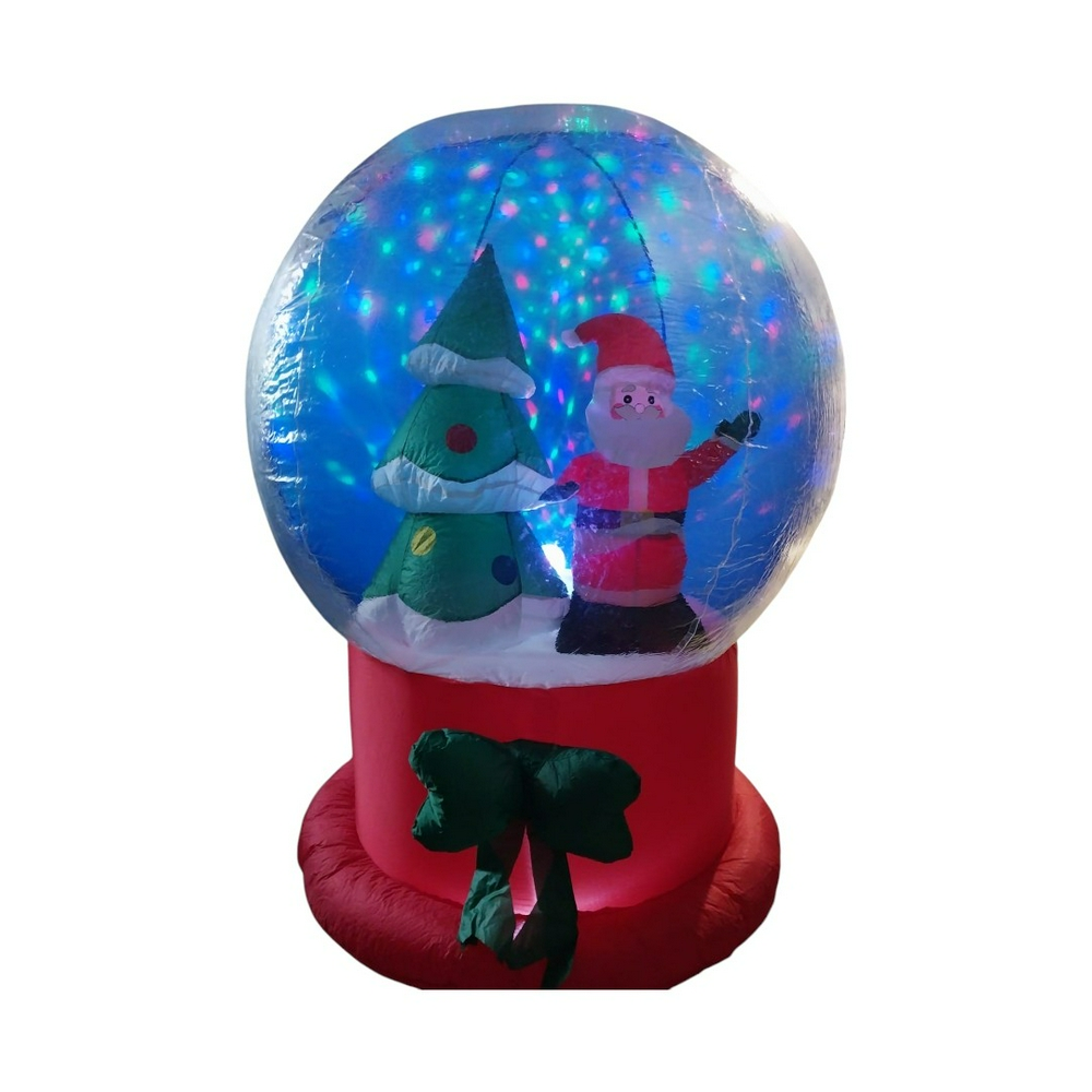 Schneekugel mit Weihnachtsmann