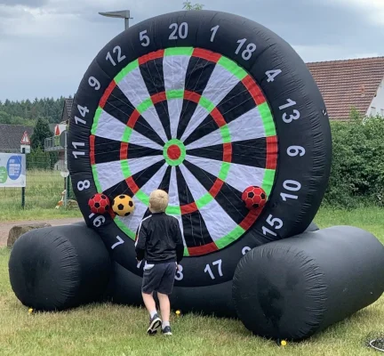 Fußballdart bei einer Veranstaltung