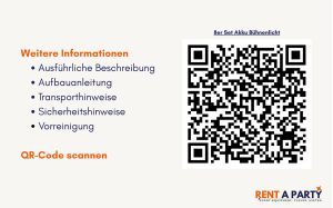 Akku-Ambientebeleuchtung 8er-Set mieten
