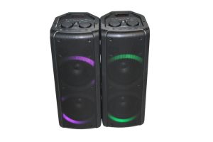 2x Musikbox 500 Watt mit Akku