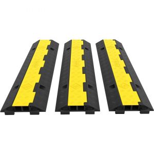 Kabelbrücke 3er Set (2-Kanal) – 3 × 1 Meter