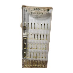 Sektwand Acryl für 40 Gläser
