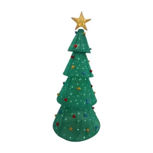 Weihnachtsbaum aus Stoff – beleuchtet mieten im Saarland