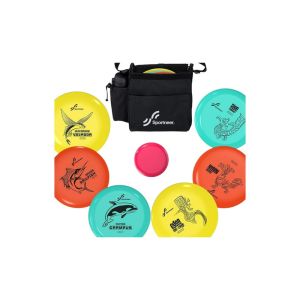 Disc-Golf / Frisbee-Golf Komplettset – inkl. Korb & Scheiben