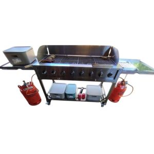 Gasgrill 8 Brenner – Profi Grillstation