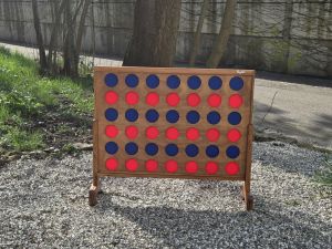 Vier Gewinnt XXL aus Holz