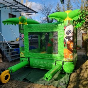 Hüpfburg Jungle – farbenfroher Hingucker für Kindergeburtstage & Events
