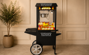 Popcornmaschine mit Wagen mieten