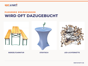 Faltpavillon / Partyzelt 3 × 6 m grau für Hochzeit, Gartenfest & Events mieten