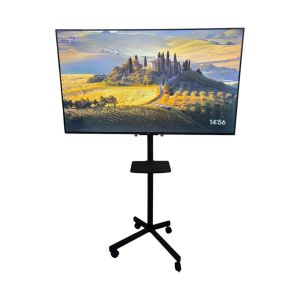 55 Zoll 4K Fernseher inkl. mobilem TV-Ständer