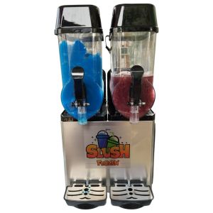 Slush-Eis-Maschine 2 × 12 Liter