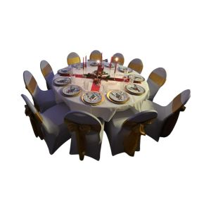 Runder Banketttisch Ø 120 cm für Hochzeit & Event mieten