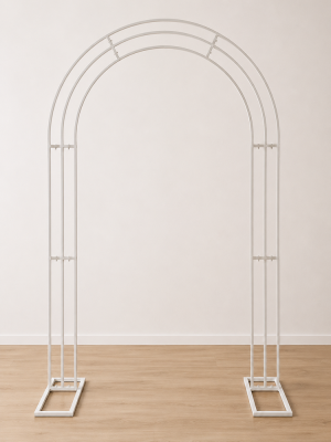 Eventbogen Weiß – 205 × 260 cm mieten